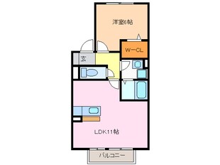 リュミエール青山の物件間取画像